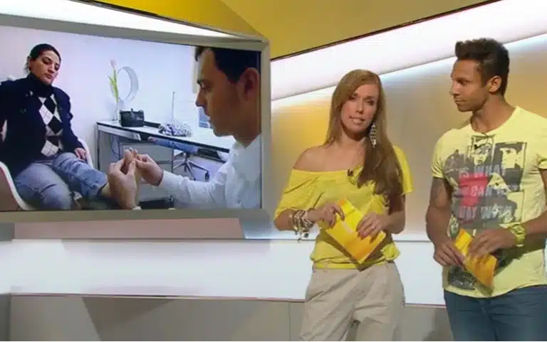 Standbild; Adrian K. Wiethoff der ARS PEDIS Praxisgemeinschaft bei TAFF Pro 7