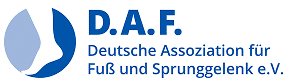 Logo Deutsche Assoziation für Fuß und Sprunggelenke e.V.